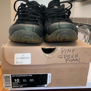 Og Nike Pine Green Foamposites